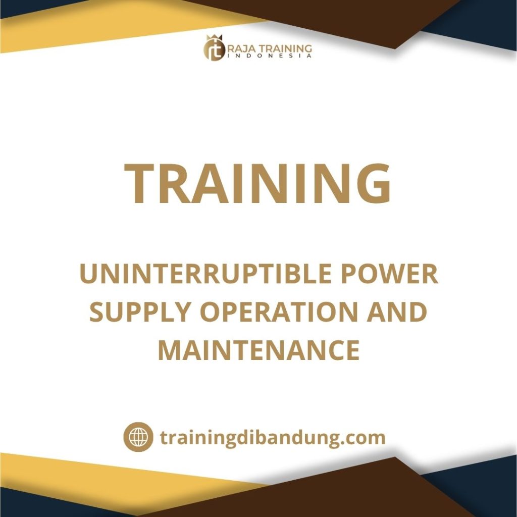 training Perawatan UPS industri